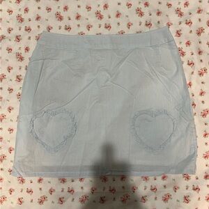 Pin stripe lolita skirt